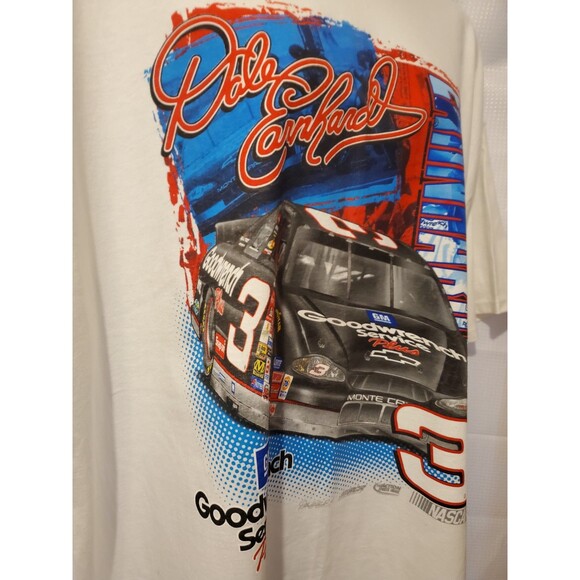 Dale Earnhardt NASCAR Racing T Shirt Winston Cup Race 2001 Tour 2X - NWOT (RH) - Picture 6 of 9